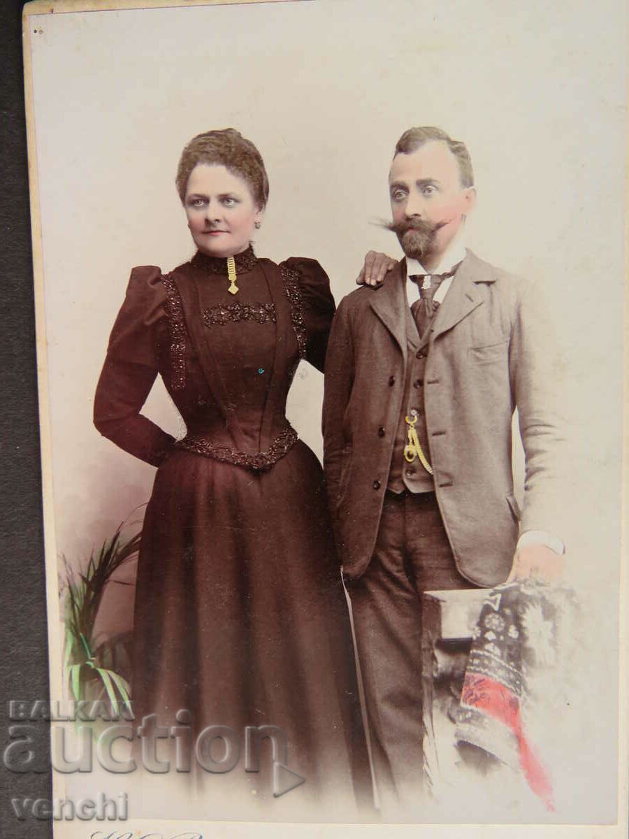 OLD PHOTO - CARDBOARD - EXCELLENT - COLORED with price € 19.99 | 39.10 BGN OLD PHOTO - CARDBOARD - EXCELLENT - COLORED with price € 19.99 | 39.10 BGN