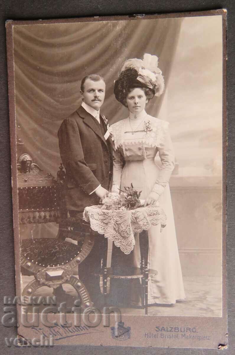 FOTO VECHE - CARTON - EXCELENT