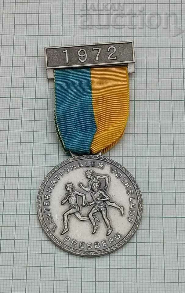 GERMANY MEDAL PRESBERG INTERNATIONAL VOLKSLAUF 1972