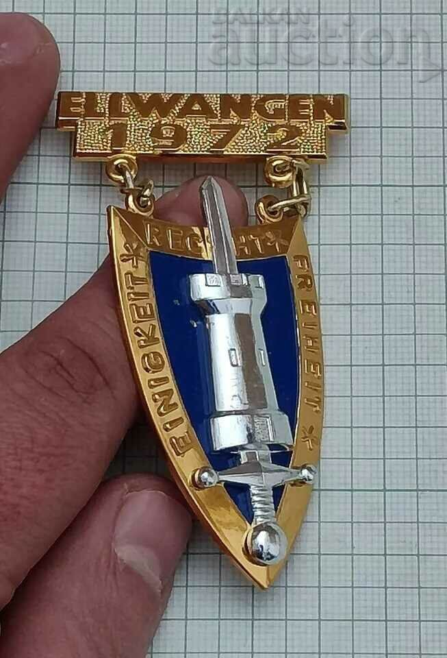 Auction GERMANY MEDAL ELLWANGEN 1972 A. RETTENMAIER Auction GERMANY MEDAL ELLWANGEN 1972 A. RETTENMAIER