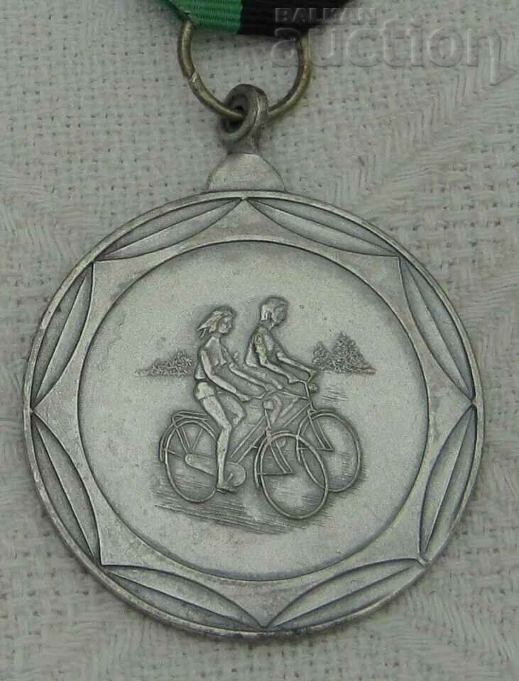 GERMANY SCHIEFBAHN FOLK CYCLING RSC "BLITZ" 1932 MEDAL