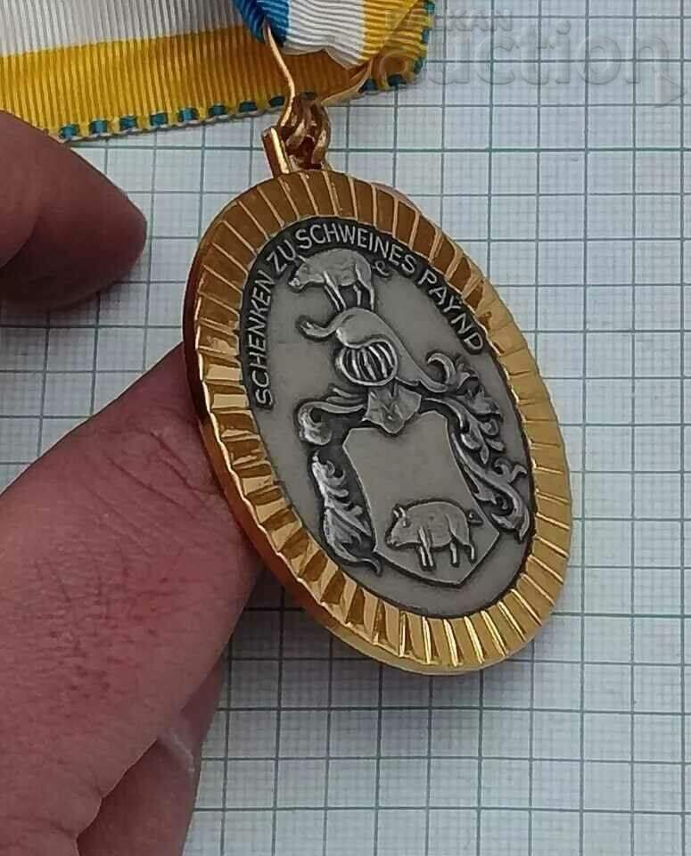 GERMANY PIG HOLIDAY FOREST MARCH SCHWEINSPOINT 1972 MEDAL with price 25.00 BGN | € 12.78 GERMANY PIG HOLIDAY FOREST MARCH SCHWEINSPOINT 1972 MEDAL with price 25.00 BGN | € 12.78