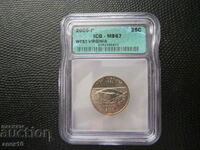 USA 25 Cent 2005 West Virginia R