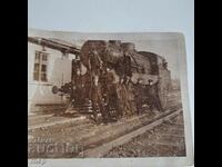 Locomotiva cu abur 2020 BDZ 1915-1920 Foto veche