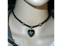 Murano Heart Choker + Poncho S