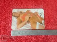 Старо еротично календарче 2002 г. гола жена еротика над 18 г