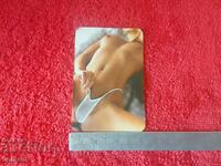 Старо еротично календарче 2004 г. гола жена еротика над 18 г