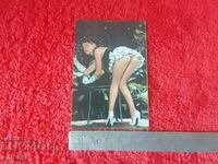 Старо еротично календарче 1999 г. гола жена еротика над 18 г