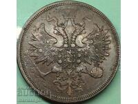 5 копейки 1859 Русия 24,78г бронз
