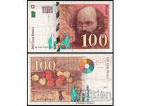 ❤️ ⭐ Franța 1998 100 de franci ⭐ ❤️
