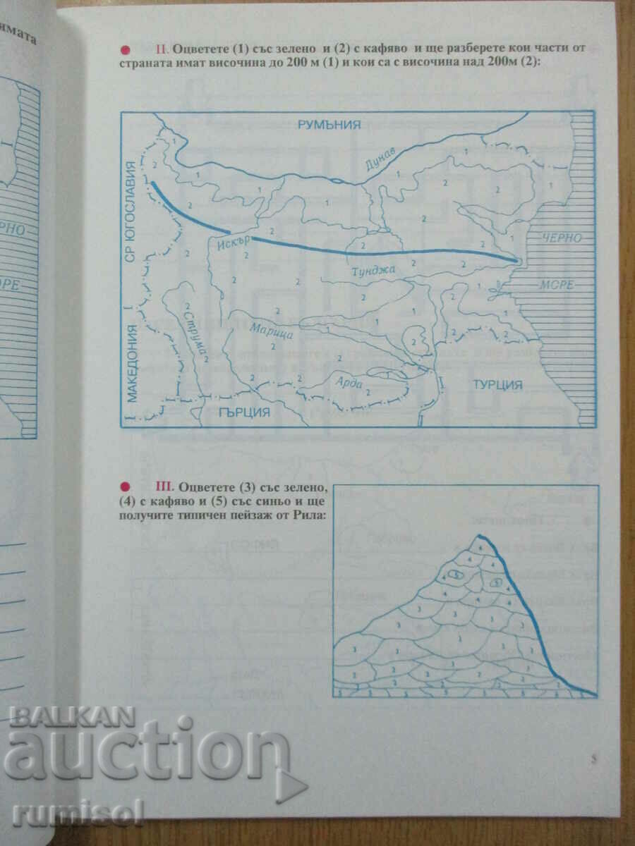 Auction  Home studies notebook - 4th grade, P Lazarov