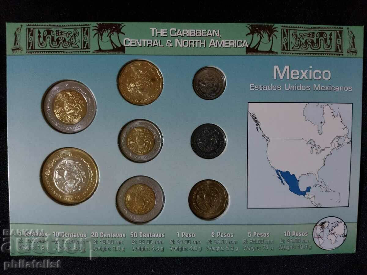 Mexico 1999-2013 - Complete set of 8 coins with price 22.00 BGN | € 11.25