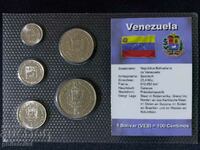 Βενεζουέλα 1989-1990 - πλήρες σετ 5 νομισμάτων