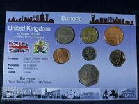 Set complet - Marea Britanie 2011-2012, 7 monede