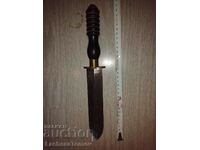 Knife dagger Japan combat quality handle Bakelite forged 1941. / II