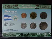 Nicaragua 1997-2007 - Set complet de 6 monede