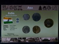 India 2011 - Complete set, 5 coins