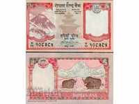 NEPAL NEPAL 5 Rupie sub 1 număr 20** NEW UNC EVEREST