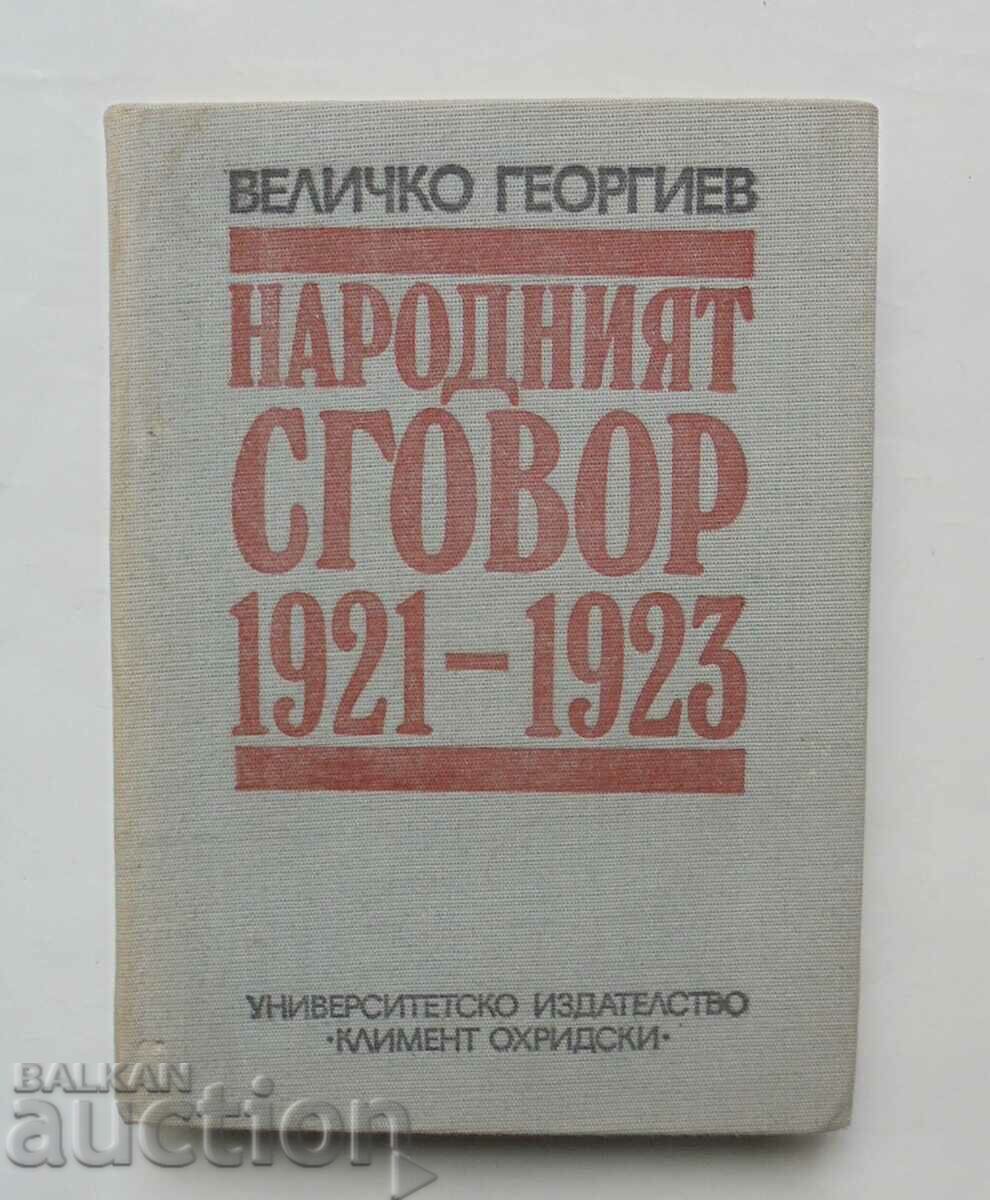 Conspirația poporului 1921-1923 Velichko Georgiev 1989