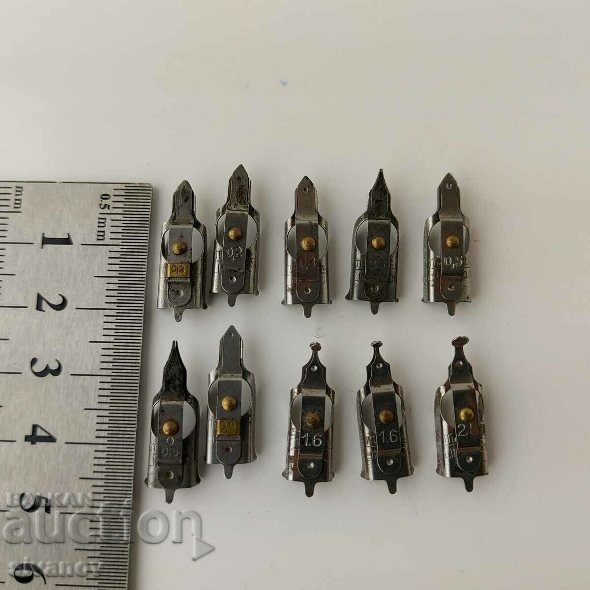 Markant Lineator Set of 10 Markant Lineators #5605 - 7 Markant Lineator Set of 10 Markant Lineators #5605 - 7