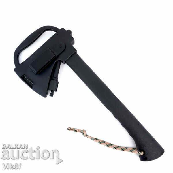 Χάτσετ/τομαχοκ/ + μαχαίρι+ακονιστήρι+σφυρίχτρα με τιμή 45.50 BGN | € 23.26 Χάτσετ/τομαχοκ/ + μαχαίρι+ακονιστήρι+σφυρίχτρα με τιμή 45.50 BGN | € 23.26