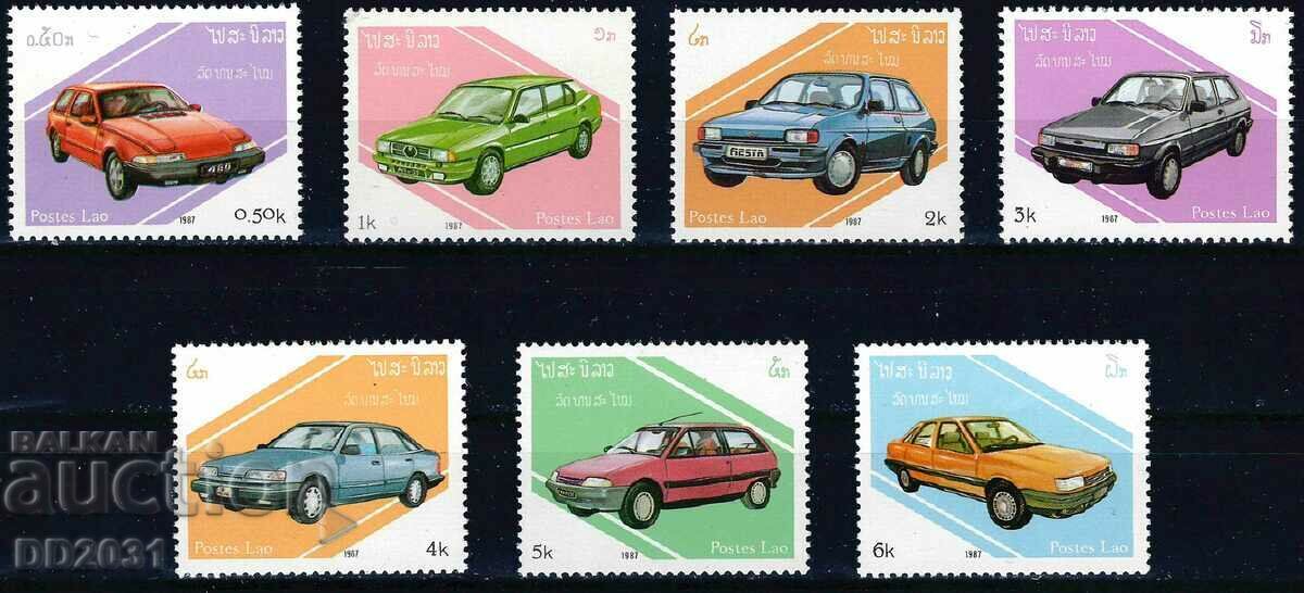 Λάος 1987 - αυτοκίνητα MNH Λάος 1987 - αυτοκίνητα MNH