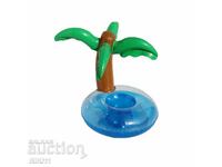Inflatable Palm Island Cup Holder Pool Jugs