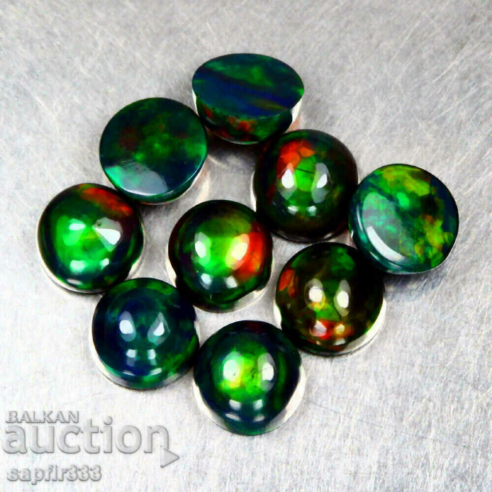 Auction  0.35 CARAT FABULOUS NATURAL ETHIOPIAN BLACK OPAL