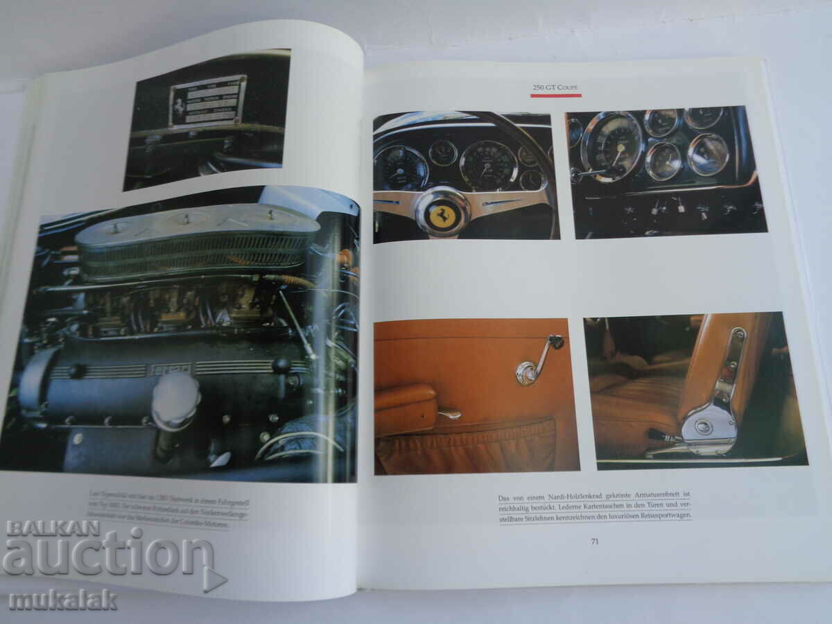 FERRARI 250 BOOK CATALOG ENCYCLOPEDIA MODEL CAR - 6