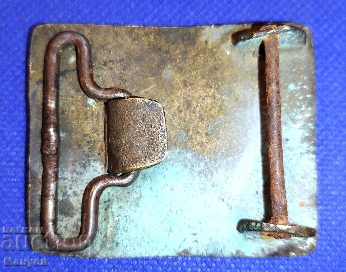 Auction  Old Military Prince's Belt Buckle.