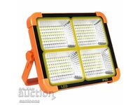 400W Rechargeable Solar Lamp, 448 LEDs and 5 Modes, 15,000