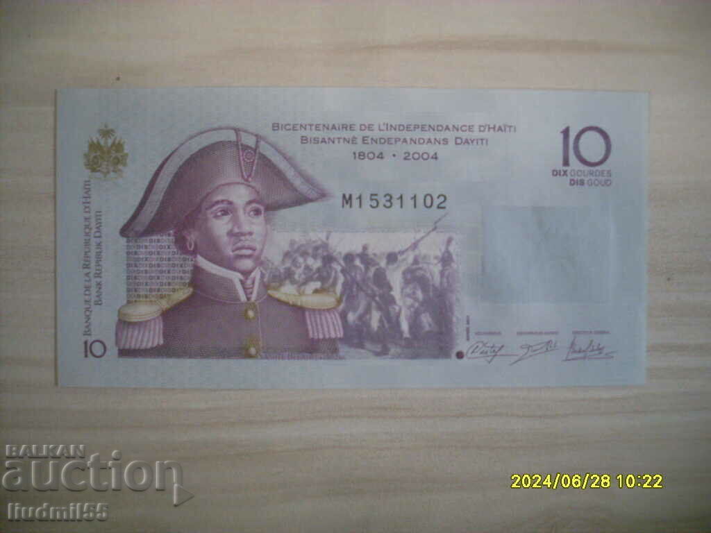 HAITI - ANIVERARE 10 GUDRES 2004