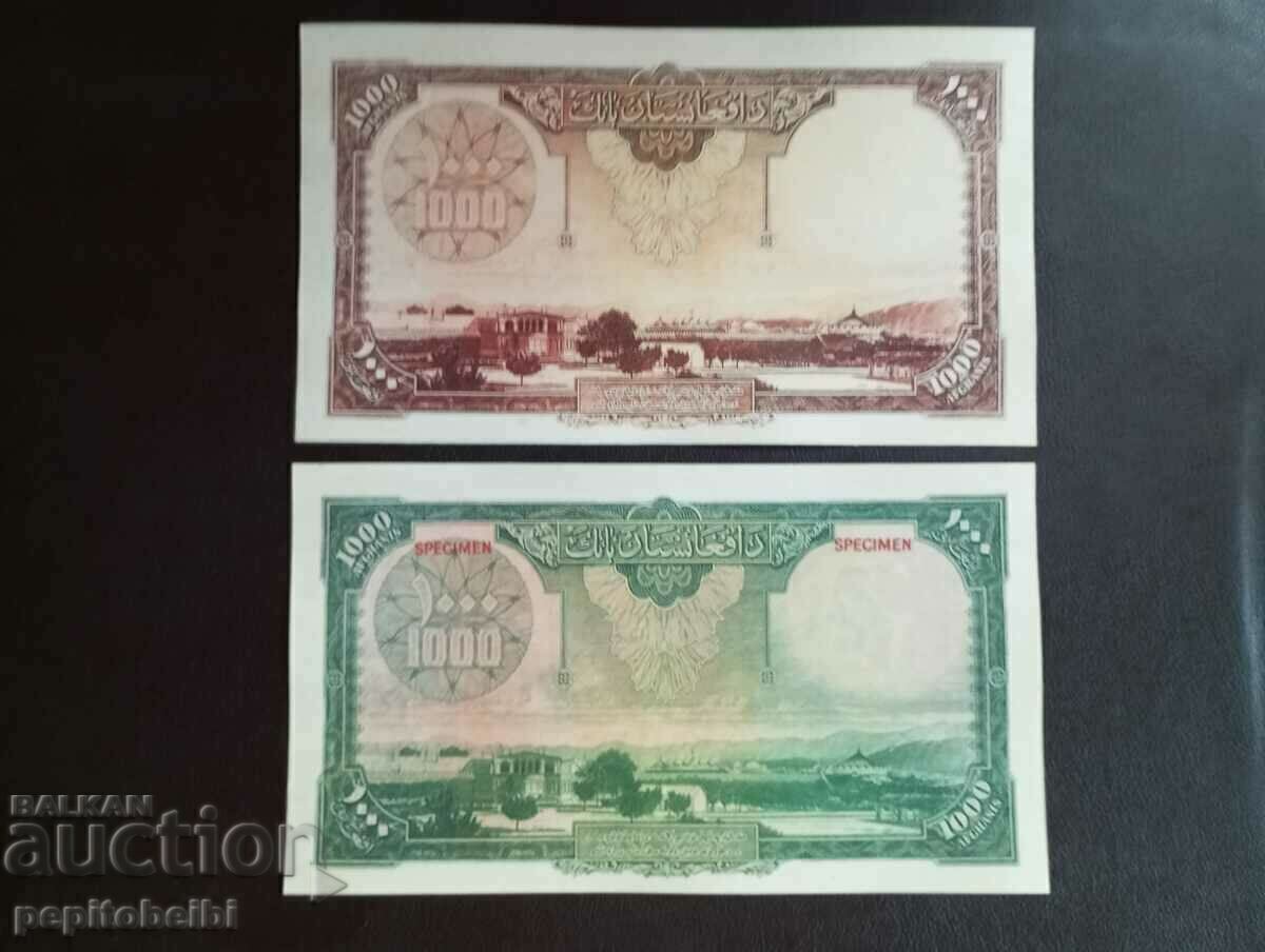 Rare Afghans huge - the notes are Copies - 7