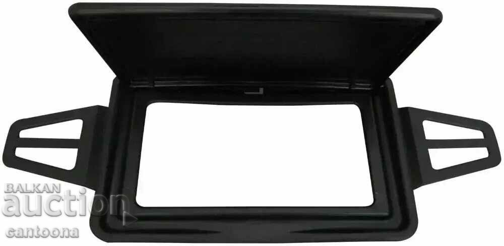 Sunshade cover with MIRROR for Mercedes W205 - black with price 30.99 BGN | € 15.84
