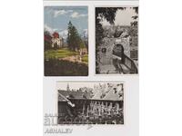 Austria Graz 3 Carte poștală veche călătorită 1921-32