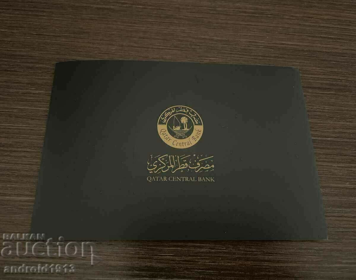 QATAR 2022 - 22 RIALS, UNC, ANNIVERSARY WORLD CUP 2022, FOLDER - 5 QATAR 2022 - 22 RIALS, UNC, ANNIVERSARY WORLD CUP 2022, FOLDER - 5