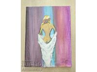 Интересна маслена картина