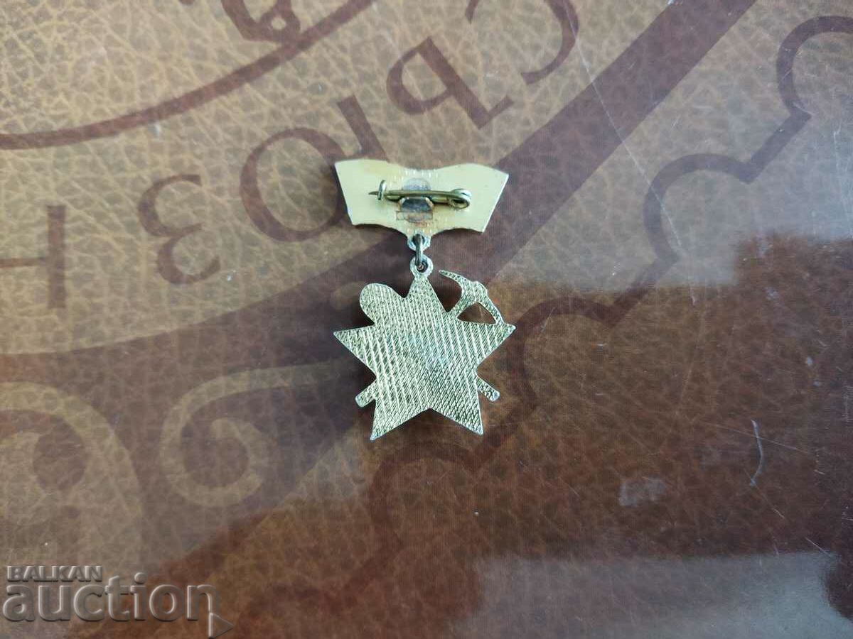 Delivery of Socialist order, medal, badge "Building for the Motherland" Delivery of Socialist order, medal, badge "Building for the Motherland"