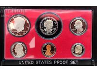Proof Set Exchange Coins 1979 USA