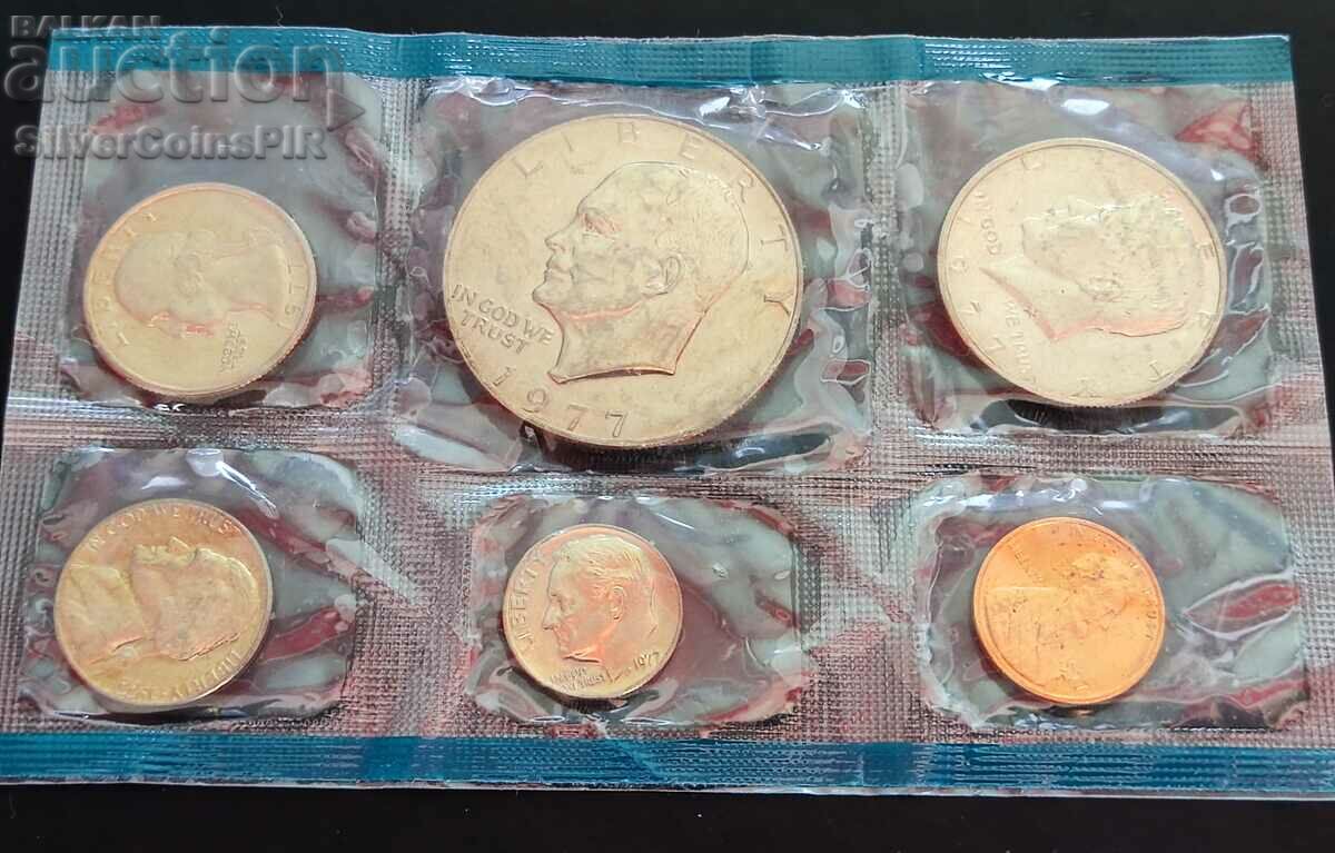 Сет Разменни Монети 1977 САЩ