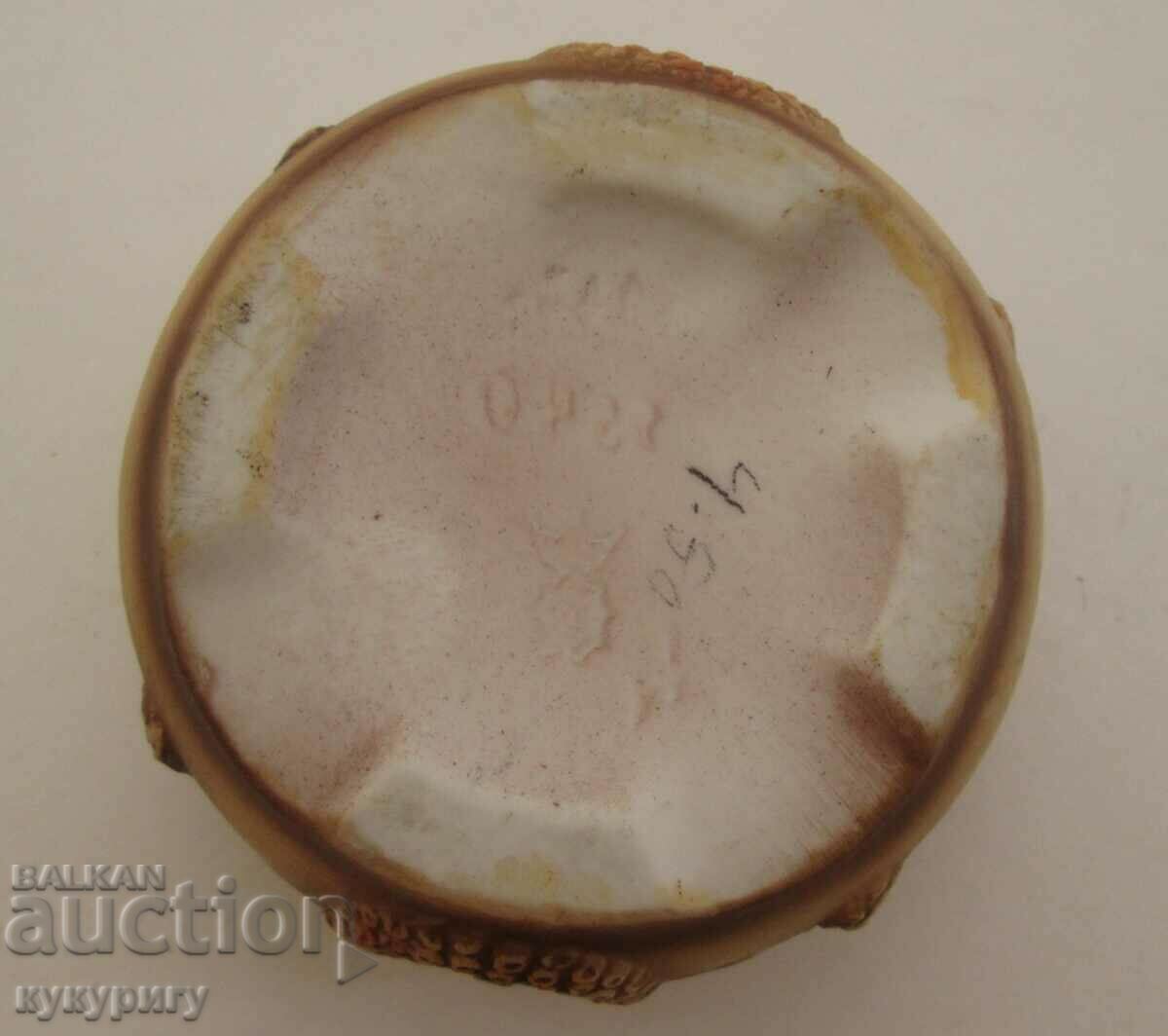 Old porcelain box for jewelry trinkets - dancing Tango - 5 Old porcelain box for jewelry trinkets - dancing Tango - 5