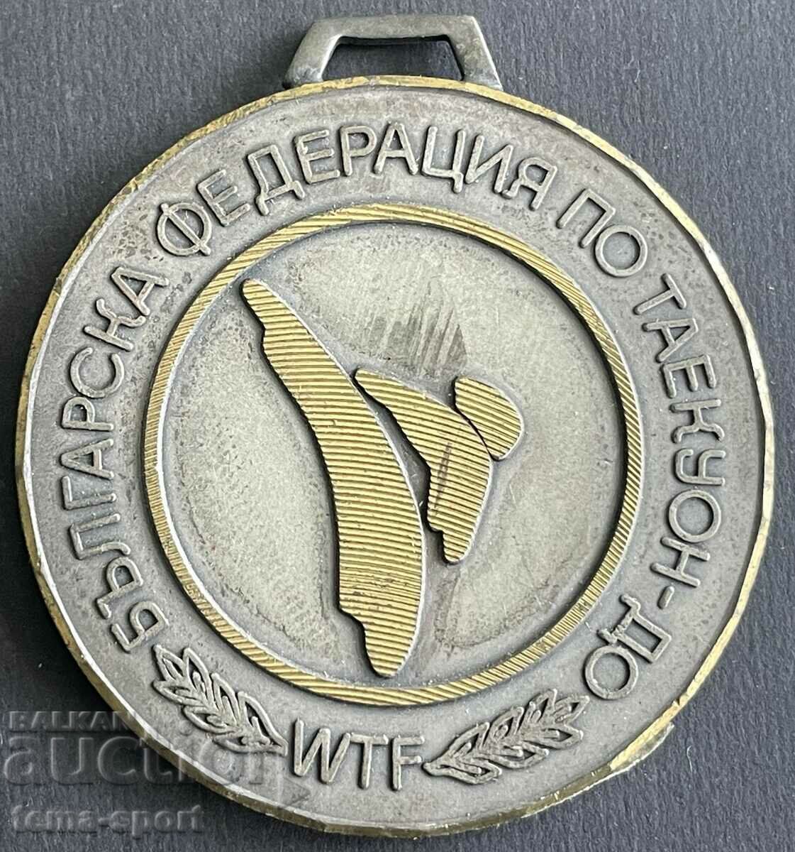 679 България медал Българска федерация Тайкон до 2000г.