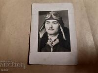 Стара снимка - пилот , летец , авиатор  1947 г