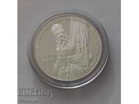 Moneda de argint 120 de ani de la eliberarea Bulgariei din