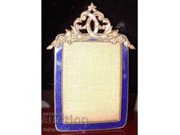 Beautiful Murano bronze picture frame