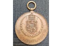 1915 Kingdom of Bulgaria Red Cross Merit medal