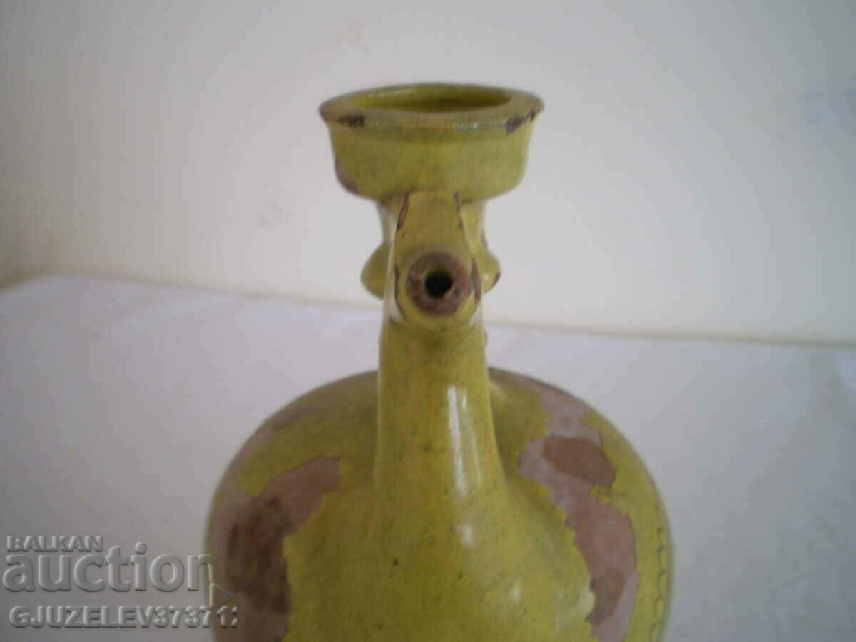19c Antique Old Bulgarian Handmade Pottery JUG / with price 190.00 BGN | € 97.15 19c Antique Old Bulgarian Handmade Pottery JUG / with price 190.00 BGN | € 97.15