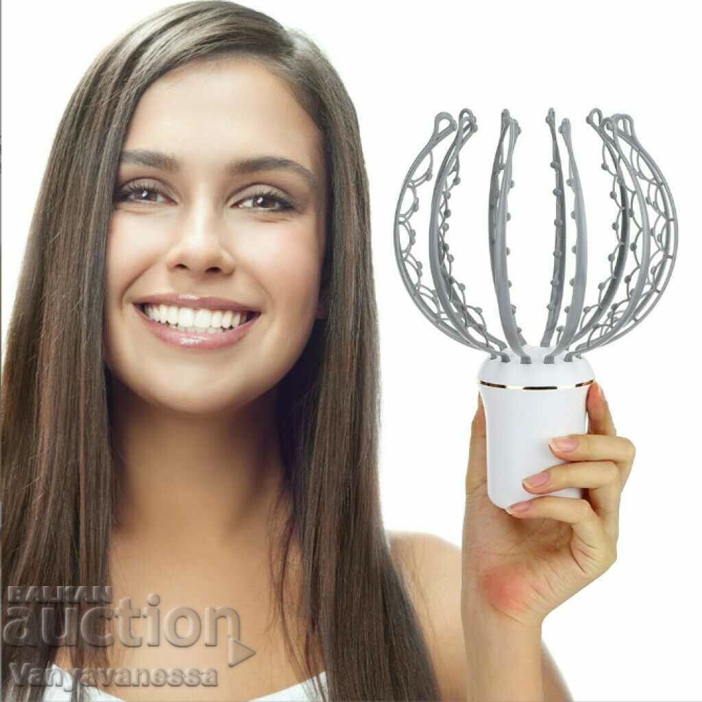 Head massager, electric with USB charging