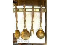 Beautiful large brass cookware from England
