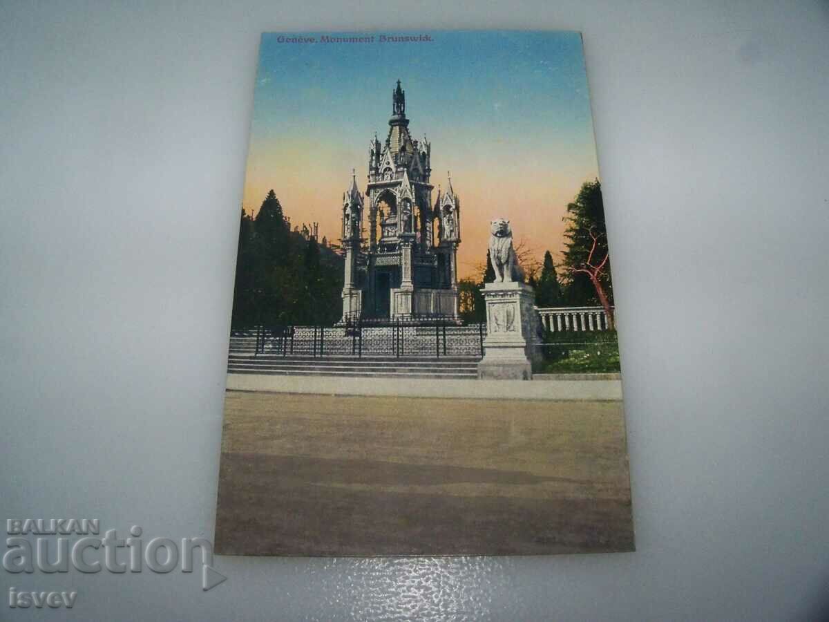 Παράδοση Παλιά καρτ ποστάλ από τη Γενεύη, Ελβετία Παράδοση Παλιά καρτ ποστάλ από τη Γενεύη, Ελβετία